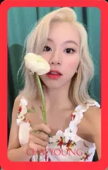 【中古】コレクションカード(女性) TWICE/チェヨン/花/CD「FANCY YOU」付属フォトカード