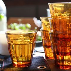 デュラレックス ピカルディー 310ml (アンバー) 6点セット DULTON ダルトン [11810BR］
