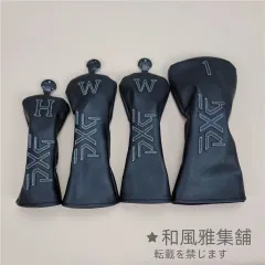新品 PXG GOLF ピーエックスジー ゴルフ ヘッドカバー 4点セット PXG ゴルフ ヘッドカバー 4個セット ブラック - アクセサリー