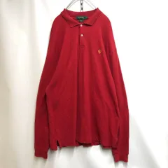 LAUREN ラルフローレン ビッグサイズ 長袖ポロシャツ 3XL相当