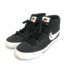 NIKE ナイキ スニーカー レガシーキャンバスミッド 表記サイズ:23.5  DD0161   ブラック レディース / 240001165164