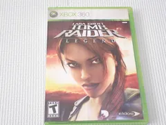 xbox360★LARA CROFT TOMB RAIDER LEGEND 海外版 北米版 パッケージ傷み★箱付・説明書付・ソフト付★動作確認済