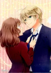 【中古】クリアファイル [単品] 湊＆主人公 A4クリアファイル 「PS Vitaソフト Cafe Cuillere ～カフェ キュイエール～ 限定版 アニメイト限定セット」 同梱特典