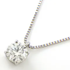ニ*ん様 1ct ラウンドブリリアント ダイヤモンド pt850ネックレス ダイヤモンド ネックレス 一粒 ダイヤモンドネックレス ダイヤ