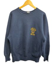 Champion (チャンピオン) Reverse Weave リバースウィーブ スウェット トレーナー ロゴデザイン L ネイビー メンズ/027