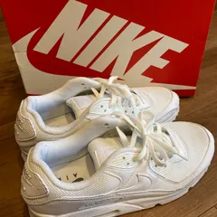 【美品】NIKE エアマックス90 トリプルホワイト27.0cm
