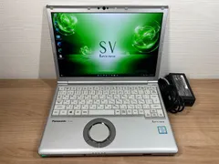 良品CF-SV7 i5 8GB 新品512GBSSD Office 顔認 - ノートPC