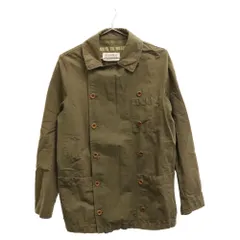 Maison Margiela (メゾンマルジェラ) 3WAY ボタン シェフジャケット カーキ 632k08991515のサムネイル