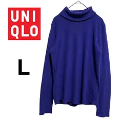【 UNIQLO ユニクロ 】 フリースタートルネック Lサイズ 紫 長袖 インナー 軽量 暖か 保温 防寒 薄手 柔らか ストレッチ スキー スノボ 登山 アウトドア 冬用 カジュアル ルームウェア 旅行にも T389_a075