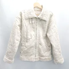 ◇ ⊇ mystic ミスティック フェイクムートン 長袖 ブルゾン サイズF ベージュ レディース E  【1503060032510】のサムネイル