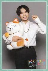 [중고] 엽서 우에무라 유우(SparQlew) 엽서 [Kiramune Music Festival 2023×마네키 고양이] 콜라보레이션 음료 주문 특전