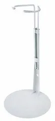 Kaiser Doll Stand 2501 - White Doll Stand for 12" to 18" Fashion Dolls and Action Figures