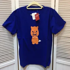新品☆drug store's ドラッグストアーズ Tシャツ 3 ブルー