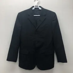 【COMME CA MODE MEN】コムサ・メン　黒系　S　テーラードジャケット　フォーマル　無地　シンプル