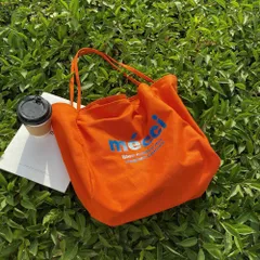 ☆ オレンジ ☆ ロゴキャンバス トートバッグ カラーバッグ ロゴ キャンバス トートバッグ 大容量 トートバック トート 手提げ 肩掛け バッグ エコバッグ エコバック ショッピングバッグ ショッピングバック カジュアルバッグ 軽量 布製 布 軽い