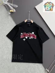【今日特価】Louis Vuitton 2025 Print T ルイ・ヴィトン 2025 プリント T シャツ
