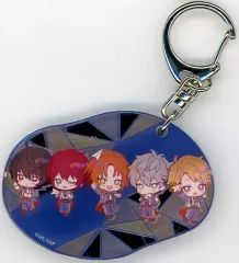 【中古】キーホルダー Knights 「あんさんぶるスターズ!! Cast Live Starry Symphony -the midnight sun-×animatecafe 描き起こしビジュアルミラーアクリルチャームコレクション」