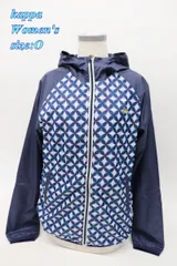 kappa カッパ レディース ウインドブレーカー Oサイズ ネイビー KR362WT85 スポーツ トップス R2506-034のサムネイル