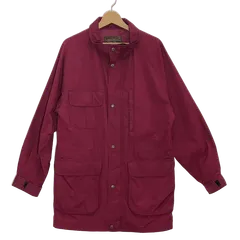 80's Eddie Bauer/80年代 エディーバウアー マウンテンパーカー アウトドアジャケット 80年代ヴィンテージ ライトアウター オーバーサイズ ビックシルエット タイ製 メンズ M エンジのサムネイル