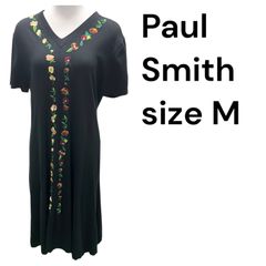 ◆ポールスミスPaul Smith花柄 刺繍 ワンピース レディース  size M S5T339
