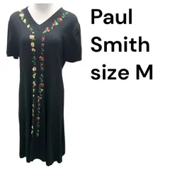 ◆ポールスミスPaul Smith花柄 刺繍 ワンピース レディース  size M S5T339