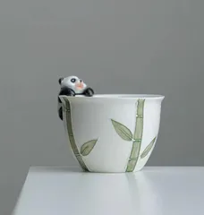 61 中国玉露茶器、 パンダ絵付、 未使用品 2025年最新】中国茶器パンダの人気アイテム - メルカリ