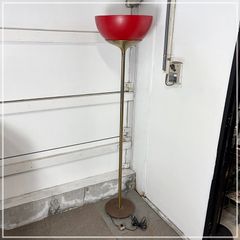 【福岡】Lloyd's Antiques ロイズアンティークス フロアライト スタンドライト 照明 レッド 赤 ビンテージ 輸入品 オシャレ【MR0127-1】