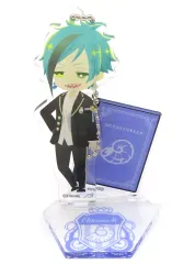 【中古】キーホルダー フロイド・リーチ スタンドできるアクリルキーホルダー 制服Ver. 「ディズニー ツイステッドワンダーランド」 ベルメゾン限定