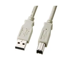 〔5個セット〕 サンワサプライ USBケーブル 3m KU-3000K3X5