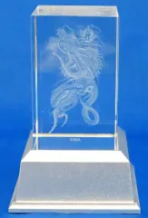 【中古】雑貨 [単品] 応龍 3Dクリスタル 「PS5/PS4ソフト 龍が如く7外伝 名を消した男 セガストア限定 DXパック 3Dクリスタルダブルセット」 同梱特典