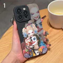 「非公式」【ゴシック×可愛い】ジョーカー ロリータ TPU iPhone ケース 2種選択可※購入後取引メッセージに希望No.&機種名を入力（例：「No.1 iPhone 12希望」）