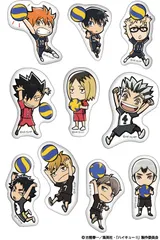 【新品/公式】ハイキュー!!_マシュマロ風シール 公式グッズ colleize