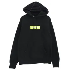 Supreme シュプリーム 17AW Box Logo Hooded Sweatshirt ボックスロゴ フーデッド スウェットシャツ プルオーバー パーカー フーディー ブラック系 M【中古】