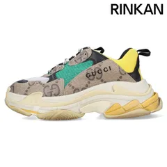 【新品】GUCCI バレンシアガ BALENCIAGA トリプルS 41 Gucci Balenciaga The Hacker Project Triple S トリプルS