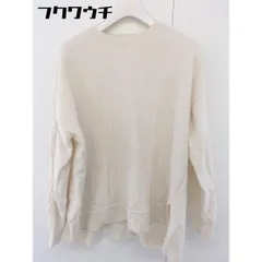◇ URBAN RESEARCH DOORS アーバン リサーチ ドアーズ 長袖 ニット カットソー サイズOne アイボリー レディース  【1110010001450】