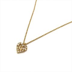 超美品 Christian Dior ディオール ハートモチーフ ライン