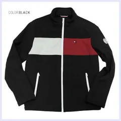 トラックジャケット 裏フリース ソフトシェル 158AP521 BLACK