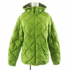 モンベル Montbell ライトアルパインダウンパーカ ダウンジャケット フード ロゴ ナイロン アウター M 緑 グリーン 1101362 /AN23