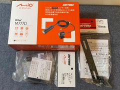 【新品】デイトナ ドライブレコーダー MiVue M777D（STARVIS＆Wi-Fi搭載2カメラ）取付ステー前後セット 17101 ドラレコ バイク用