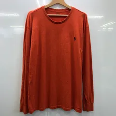 POLO RALPH LAUREN ポロ ラルフ ローレン ポニー刺繍 長袖 ロンT ワンポイント刺繍 オーバーサイズ ビッグサイズ Lサイズ china製