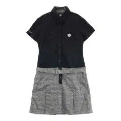 サイズ：40 VIVA HEART ビバハート  半袖ワンピース  ブラック系 [240101529006] ゴルフウェア レディース ストスト