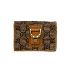 GUCCI グッチ GGキャンバス 名刺入れ カードケース 141417 中古 D4