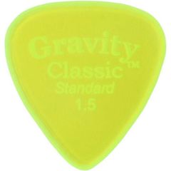 GRAVITY GUITAR PICK GCLS15M アクリルピック Classic Standard［1.5mm, Fluorescent Green］〈グラビティギターピック〉