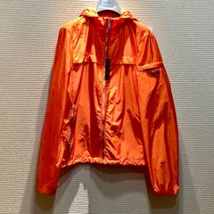 ★お盆期間限定価格★  プラダ スポーツ PRADA SPORT SGA466 ナイロン パーカー ブルゾン ジャンパー オレンジ トライアングルタグ [46] メンズ F738/T62
