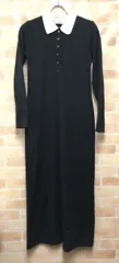 【中古】 ADAM ET ROPE アダムエロペ ポロシャツワンピース GAE-54560 ブラック F 111425638