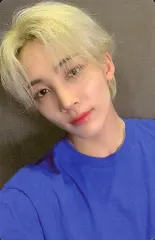 【中古】コレクションカード(男性) SEVENTEEN/JEONGHAN(ジョンハン)/衣装青・右手上げ・裏面青/CD「3RD Album ： An Ode(Begin ver.)封入特典フォトカード