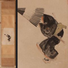♥掛軸　明治時代　大黒様【 桃湖 】掛け軸　骨董　古玩 ♥掛軸 明治時代 大黒様【 桃湖 】掛け軸 骨董 古玩 - メルカリ