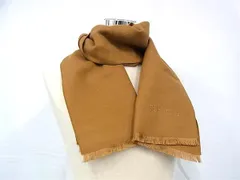 ■美品■ Polo Club ポロクラブ コットン100% マフラー  ストール ショール メンズ レディース ブラウン系 DG1800