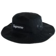 SUPREME (シュプリーム) 23AW Military Boonie ミリタリー ブーニー ボックスロゴ バケットハット 帽子 ブラック