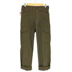 ユーズドフルギ USED古着 00S オーストリア軍 HEERESEIGENTUM AUSTRIA ARMY M-75 フィールド カーゴ パンツ 2006年製 メンズ  88 92